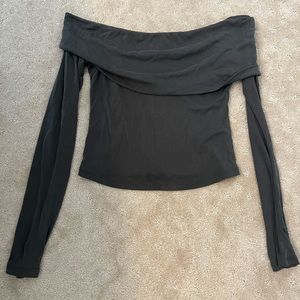 Madison and Berkeley off the shoulder long sleeve